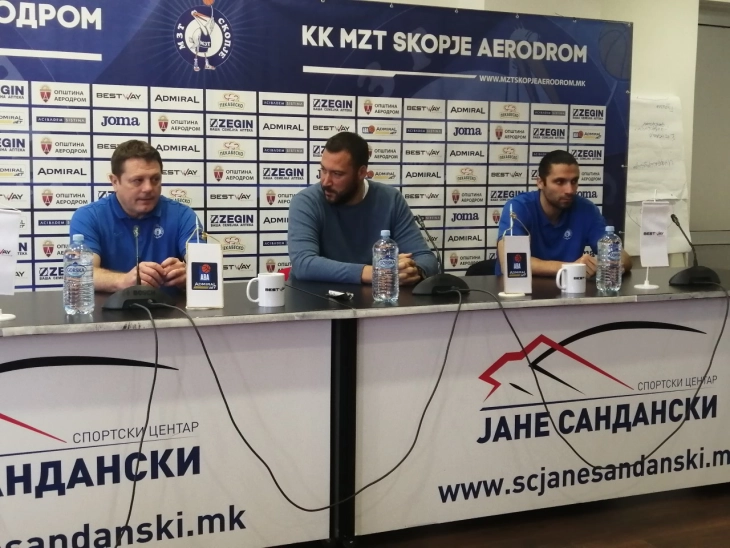 Петровиќ: Примарна цел на МЗТ Скопје е опстанок во АБА лигата и сите трофеи во домашното првенство