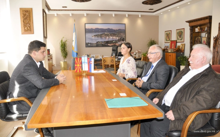Средба на градоначалникот Пецаков со словачкиот амбасадор Маркуш