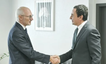 Курти со амбасадорот Гуеро: Франција да биде поприсутна во Косово и Западен Балкан