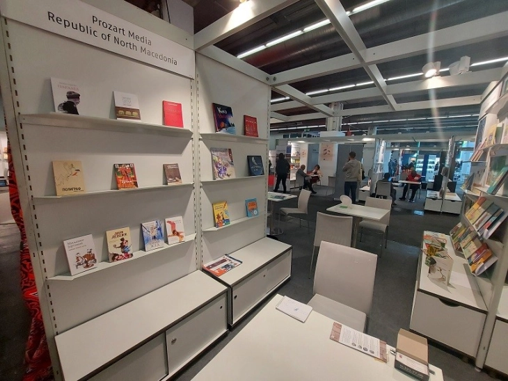 Издавачката куќа „Прозарт медиа“ со штанд на Саемот на книгата во Франкфурт