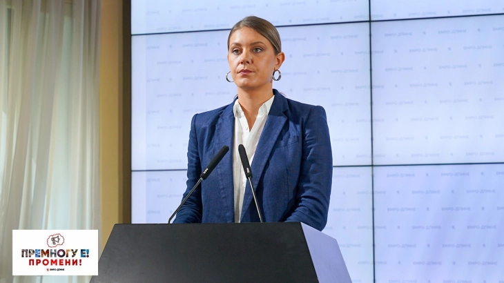 Митева: Данела Арсовска е виновна за хаосот во Скопје
