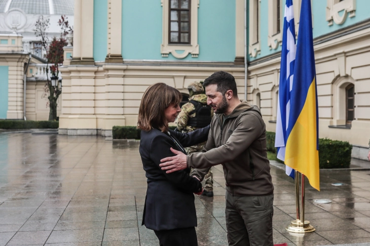 Зеленски по средбата со Сакеларопулу: Само заедно можеме на Европа да ѝ ја вратиме безбедноста и да гарантираме мир