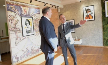 Спасовски го посети македонскиот Културно-информативен центар во Тирана