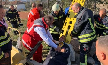 Во Берово се одржа тактичко-показна вежба за подигање на свеста кај младите како учесници во сообраќајот