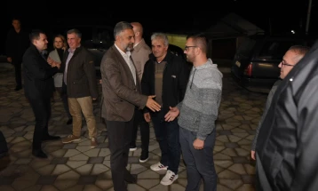 Зечевиќ, Богоев и Спасовски на средби со граѓаните во Маврово Ростуше
