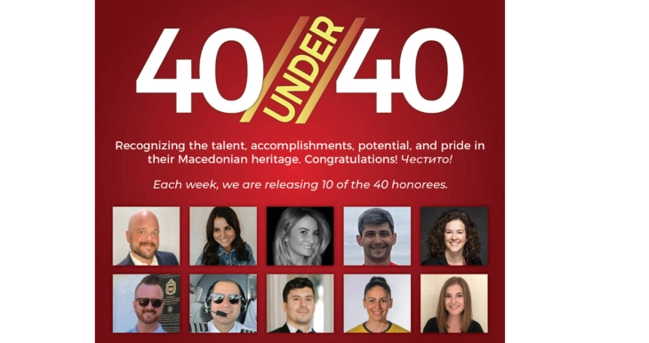 ОМД ја објави годинешната листа на добитници на наградата од македонската дијаспора 40Under40
