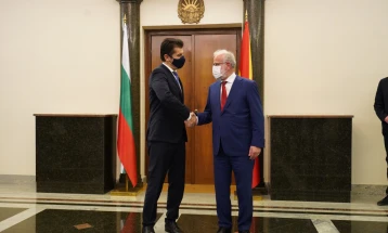 Takim i kryetarit të Kuvendit, Xhaferi me kryeministrin bullgar Petkov