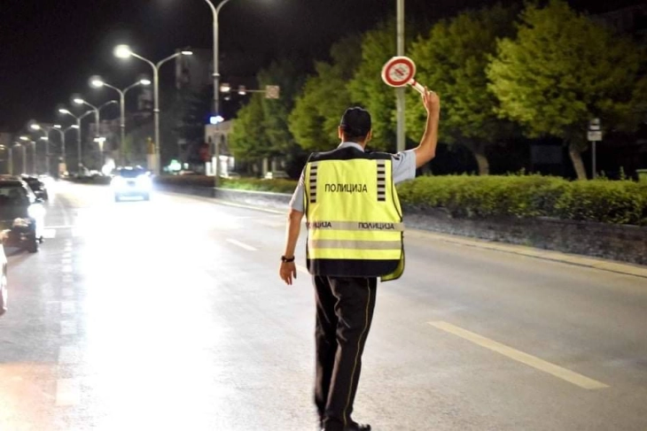 Sanksionohen 133 shoferë në Shkup, 26 për tejkalim të shpejtësisë