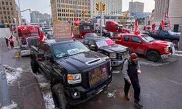 Në Ontario shpallet gjendje e jashtëzakonshme për shkak të protestës së kamionistëve