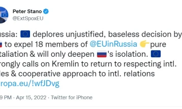 BE-ja e dënoi vendimin e Rusisë për të dëbuar 18 diplomatë nga Delegacioni i BE-së