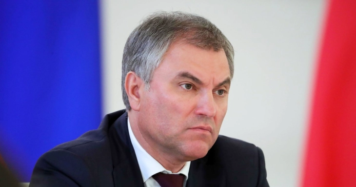 Volodin: Uashingtoni i koordinon operacionet ushtarake në Ukrainë, kjo është ndërhyrje të drejtpërdrejtë në luftën kundër Rusisë