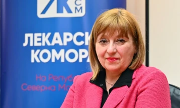 Kalina Grivçeva Stardelova rizgjidhet kryetare e Odës së Mjekëve