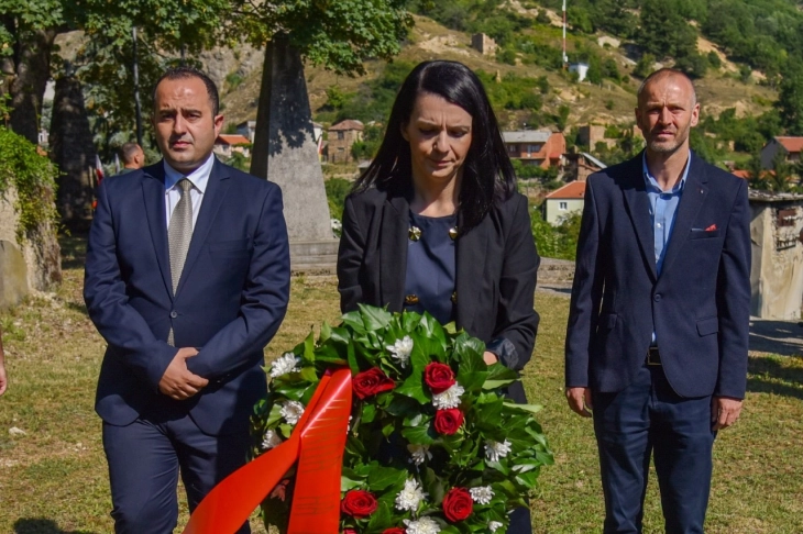 Shaqiri në shënimin e festës së Republikës në Smilevë