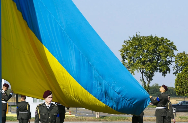 Me rastin e Ditës së Pavarësisë së Ukrainës, liderët perëndimorë e konfirmuan mbështetjen e tyre për vendin