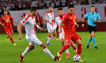 Liga e kombeve: Futbollistët e Maqedonisë së Veriut humbës në Gjeorgji