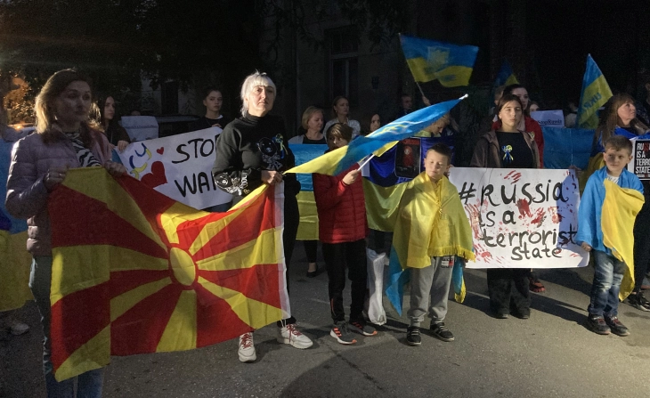 Protestë e Shoqatës “Lesja Ukrainka”