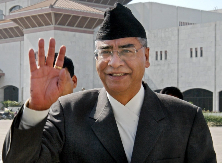 Sher Bahadur Deuba sworn in as Nepal’s new prime minister