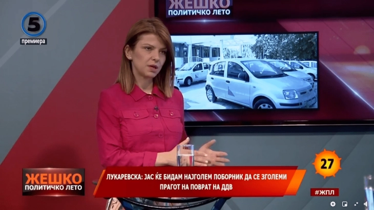 Lukarevska says VAT refund measure should be updated, supports increasing return