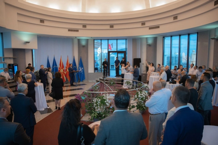 FM Osmani hosts diaspora reception