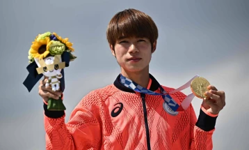 Horigome wins first-ever skateboarding Olympic gold in his backyard