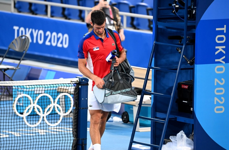 Djokovic vows to ‘bounce back’ after missing out on singles bronze