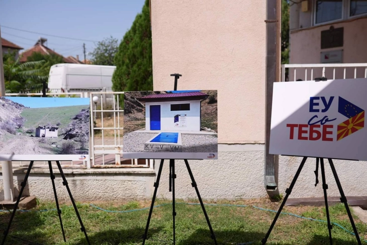 Irrigation system in Bosilovo built with EU funding