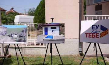 Irrigation system in Bosilovo built with EU funding