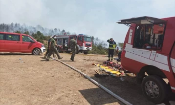 Budinarci wildfire put out