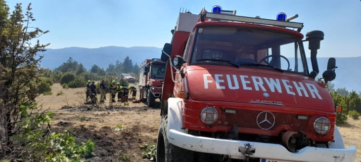 Austrian fireman hospitalized in Skopje after sustaining back injury