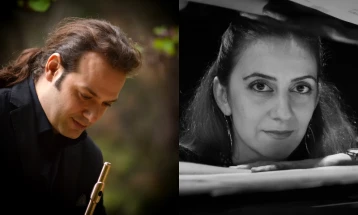 Flautist Zach Tarpagos, pianist Valeria Charitidou to perform at Ohrid Summer Festival