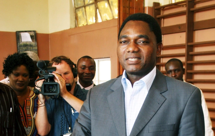 Opposition candidate Hichilema wins presidential election in Zambia