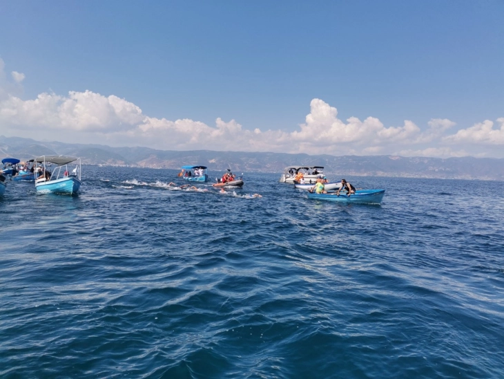 Lake Ohrid hosts FINA’s international swimming marathon