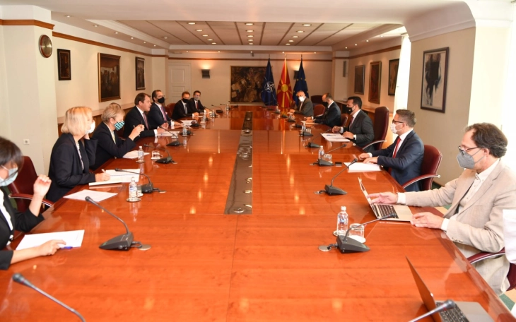 Zaev meets with EBRD delegation