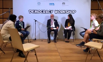 Speaker Xhaferi attends democracy workshop in Vienna