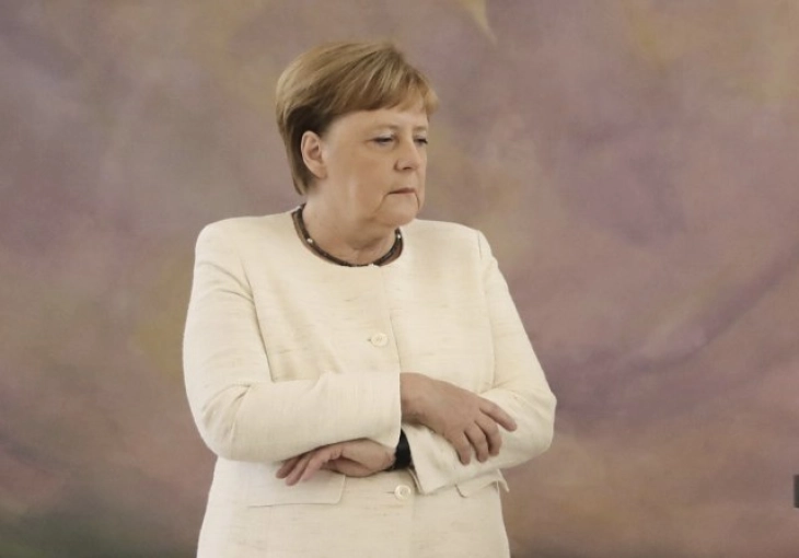 Germany's Angela Merkel travels to Serbia and Albania
