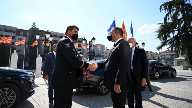 MoI Spasovski meets Czech Deputy Minister Nováček