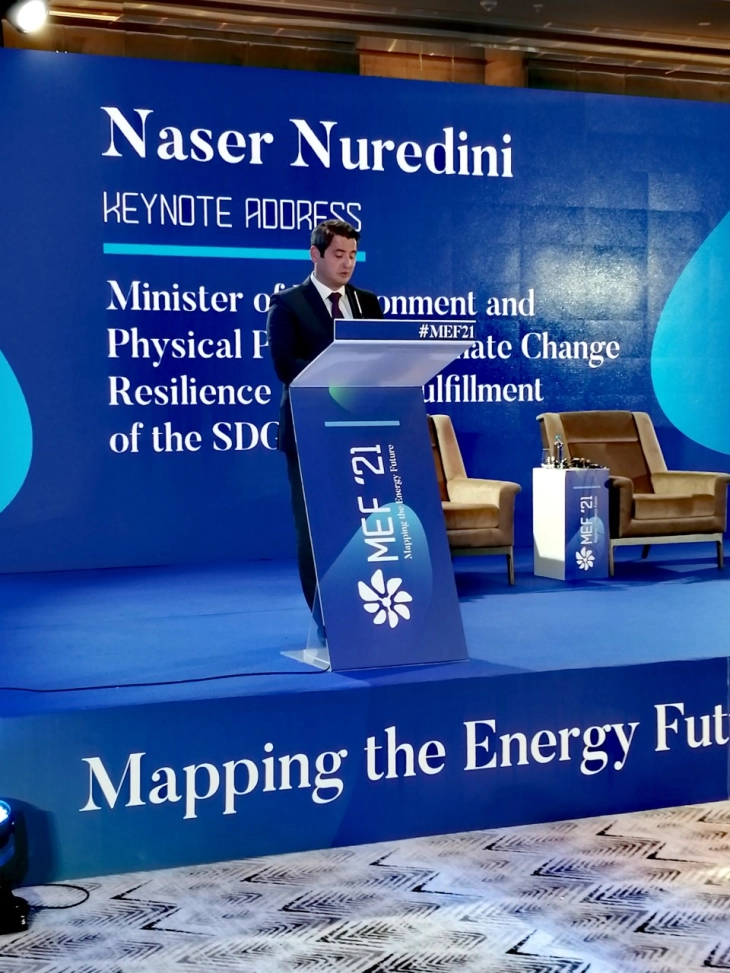 Nuredini: Ambitious national goals to reduce effect of climate change