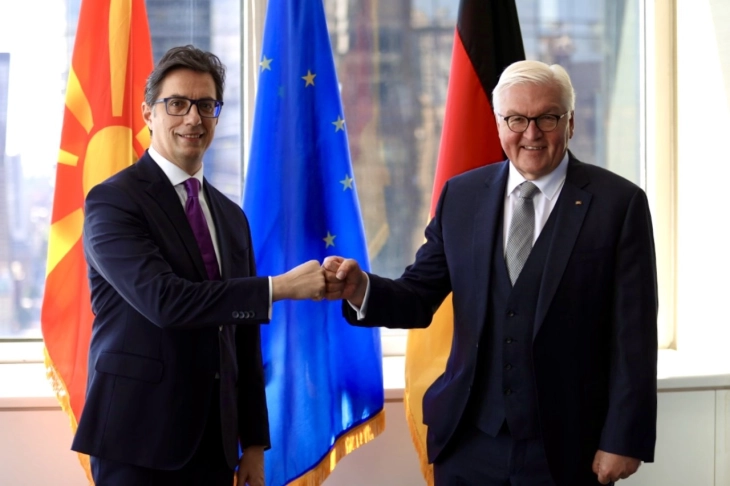 Pendarovski: Building friendship with Germany of great importance for N. Macedonia