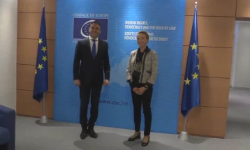 Deputy PM Dimitrov meets Council of Europe high officials in Strasbourg
