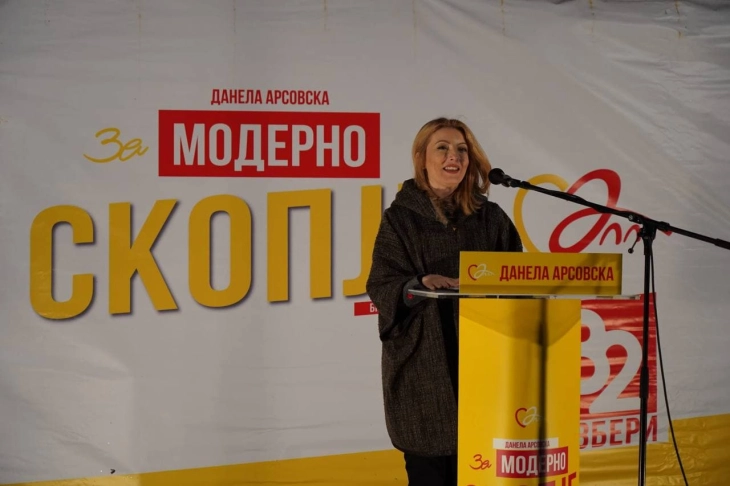 Arsovska: Skopje will again be a city of coexistence, cooperation, solidarity