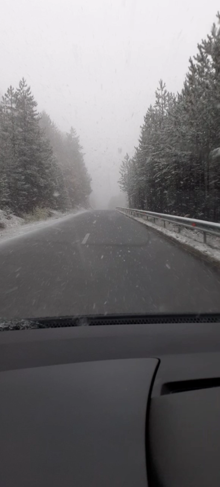 Malesh region gets first snow of the season