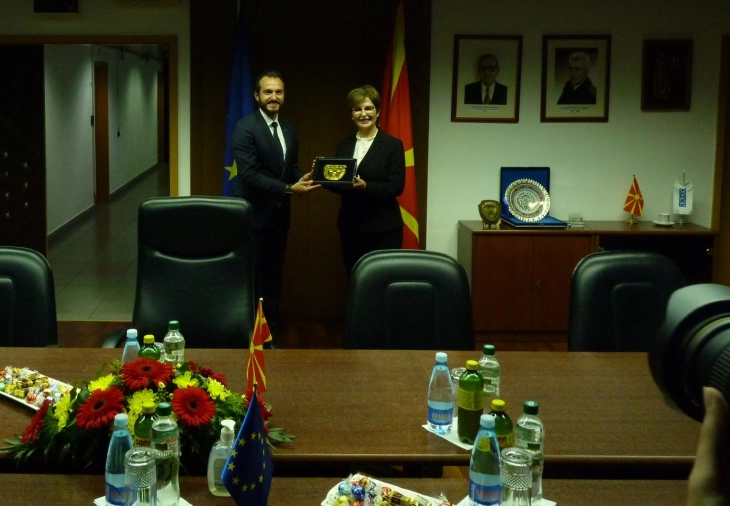 Supreme Court President Ademi meets ECHR’s Spanó