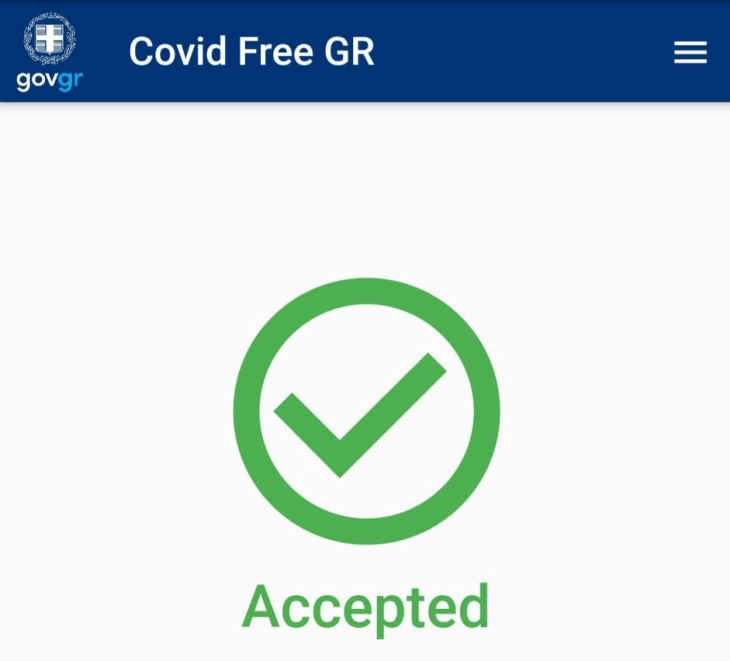 Greek app doesn’t recognize COVID certificates issued by third countries, documents still valid