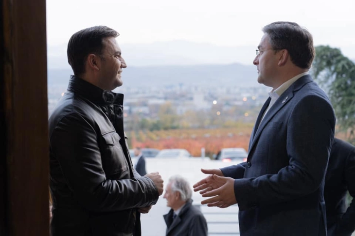 FM Osmani meets Serbian colleague Selakovic