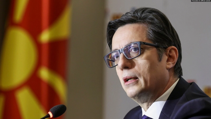 President Pendarovski calls for patience following recent developments as parties continue to trade barbs