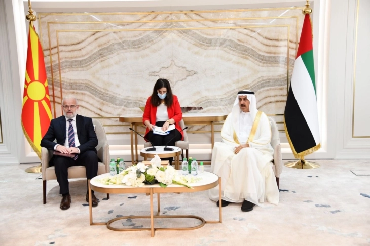 Xhaferi: Excellent relations with UAE to intensify through cooperation at all levels
