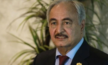 Libyan warlord Haftar announces presidential bid