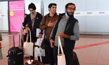 Four Afghan reporters arrive in North Macedonia for temporary stay