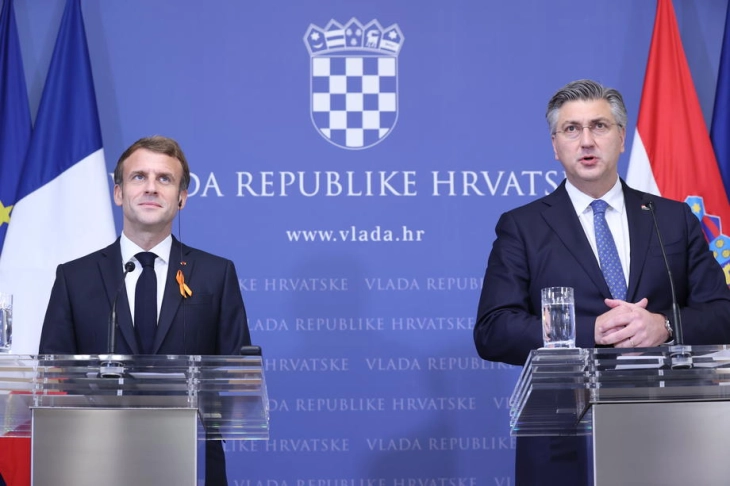 Macron: Croatia is ready for Schengen area