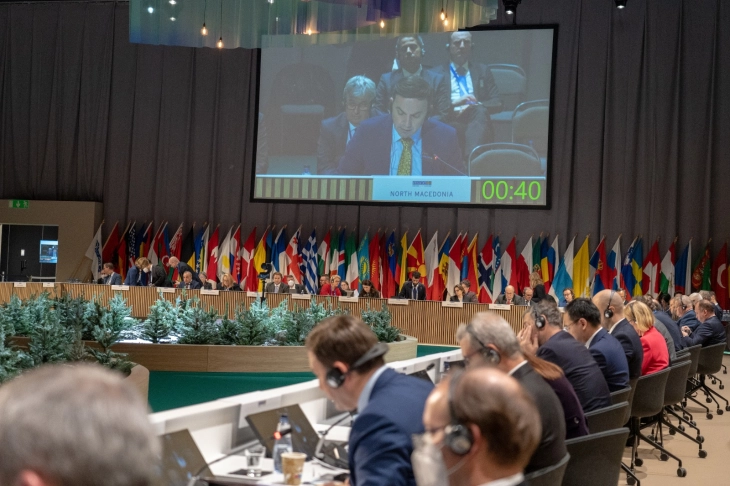 FM Osmani takes part in OSCE Ministerial Council in Stockholm